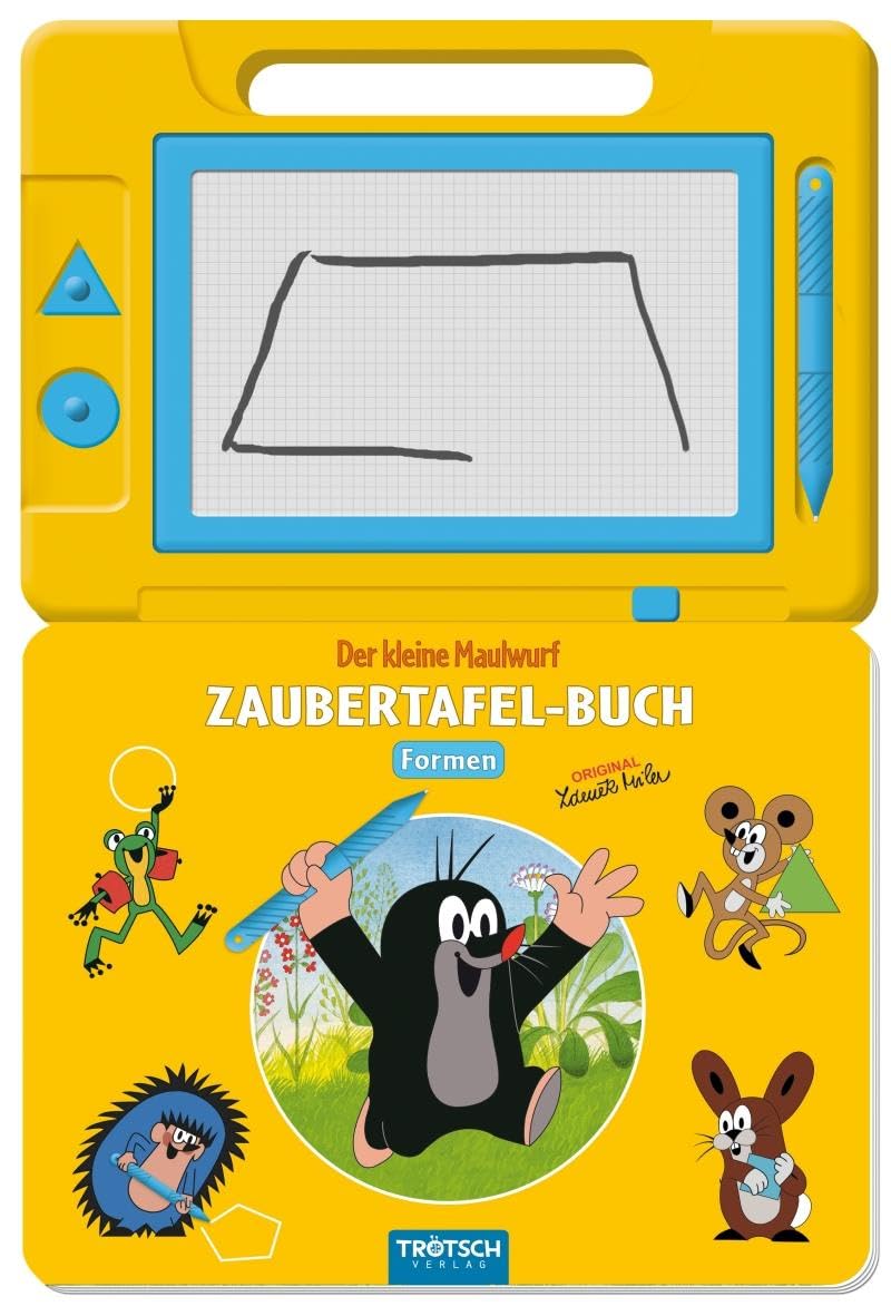 Zaubertafel-Buch "Der kleine Maulwurf": Beschäftigungsbuch Malbuch Übungsbuch Non-fiction