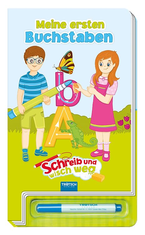 Schreib und wisch weg "Buchstaben": mit Stift Novels & Short Stories