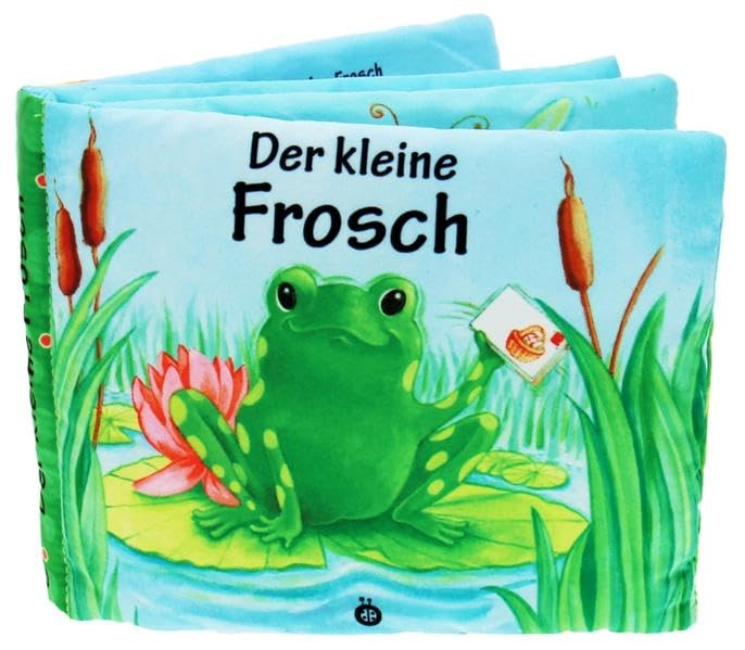 Stoffbuch "Der kleine Frosch" book