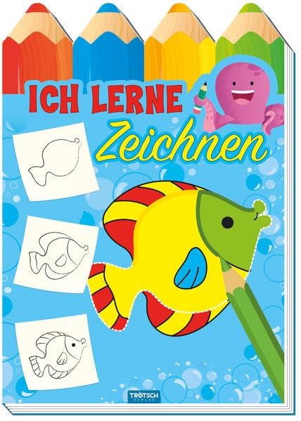 Malbuch "Ich lerne Zeichnen" Film, Art & Culture