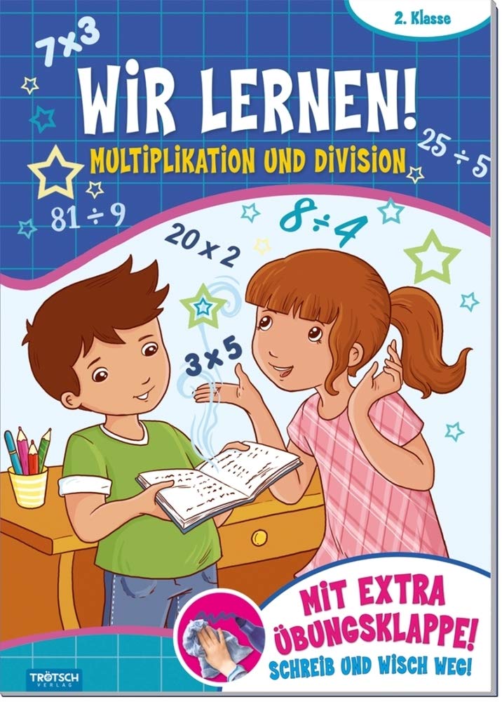 Trötsch Wir lernen! Multiplikation und Division: Übungsheft Lernheft Grundschule (Schreib und Wisch Weg Lernhefte) Study Guides