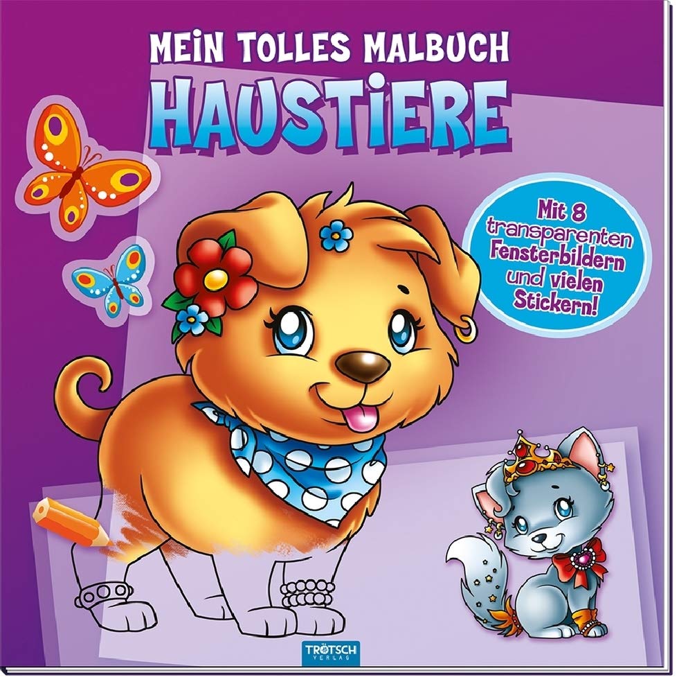 Mein tolles Malbuch HAUSTIERE Children's books