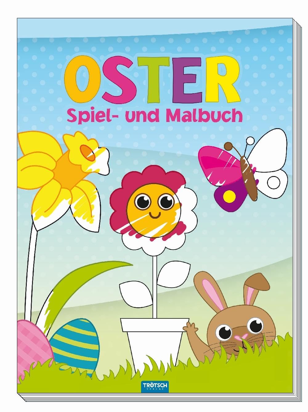 Ostern Spiel- und Malbuch Children's books
