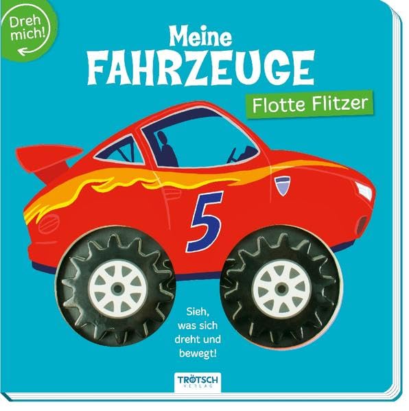 Meine Fahrzeuge FLOTTE FLITZER: Pappenbuch mit Rädern Non-fiction