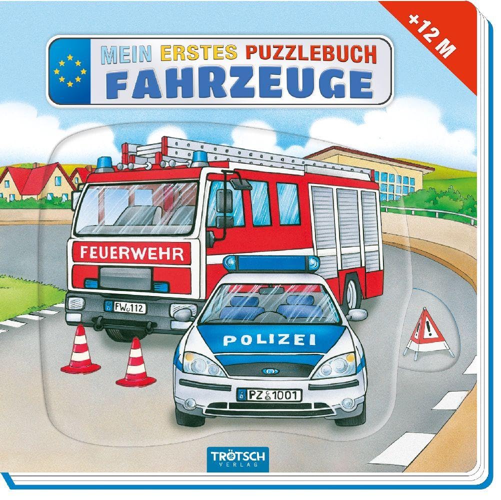 Trötsch Mein erstes Puzzlebuch Fahrzeuge book