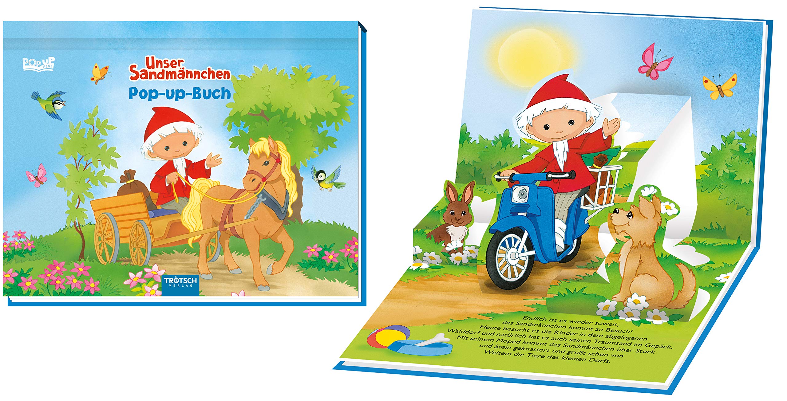 Trötsch Unser Sandmännchen Pop Up Buch Leisure, Home & Garden