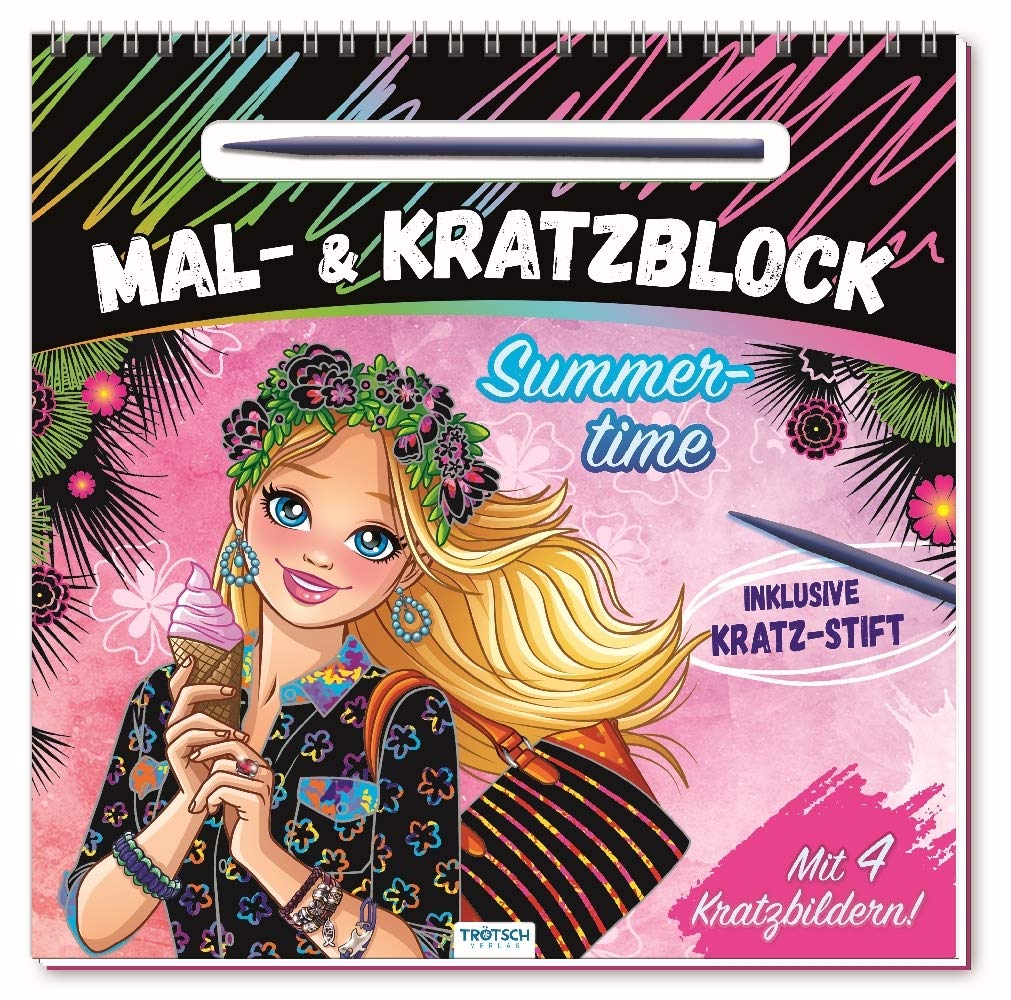 Product Image: Trötsch Mal- und Kratzblock "Summertime"