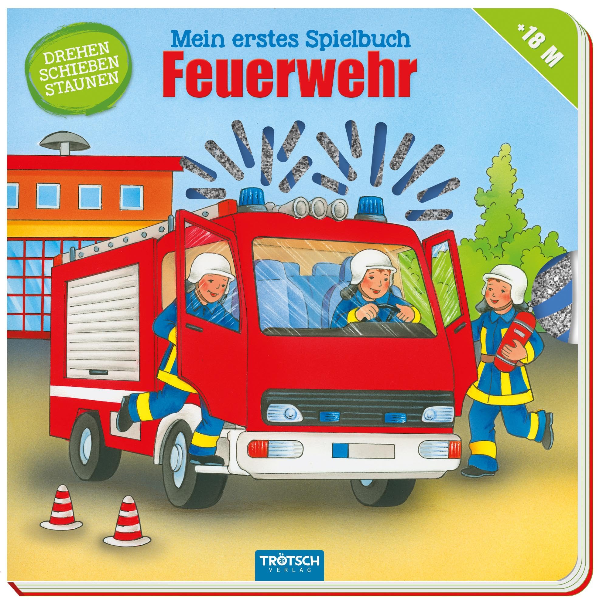 Trötsch Mein erstes Spielbuch Feuerwehr: Entdeckerbuch Beschäftigungsbuch Spielbuch Tiptoi & Games