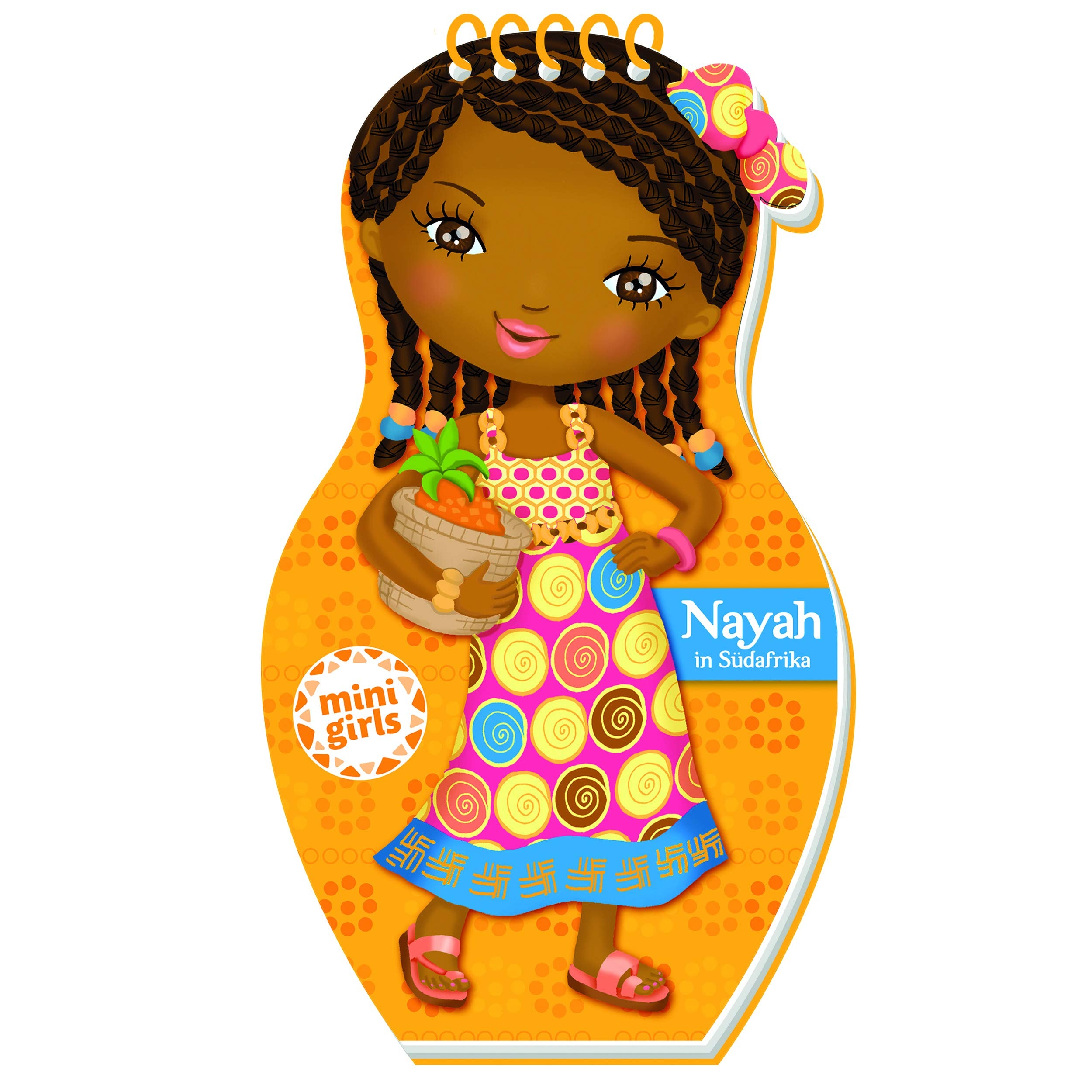 Trötsch Mal und Stickerbuch Mini Girls Nayah in Südafrika book
