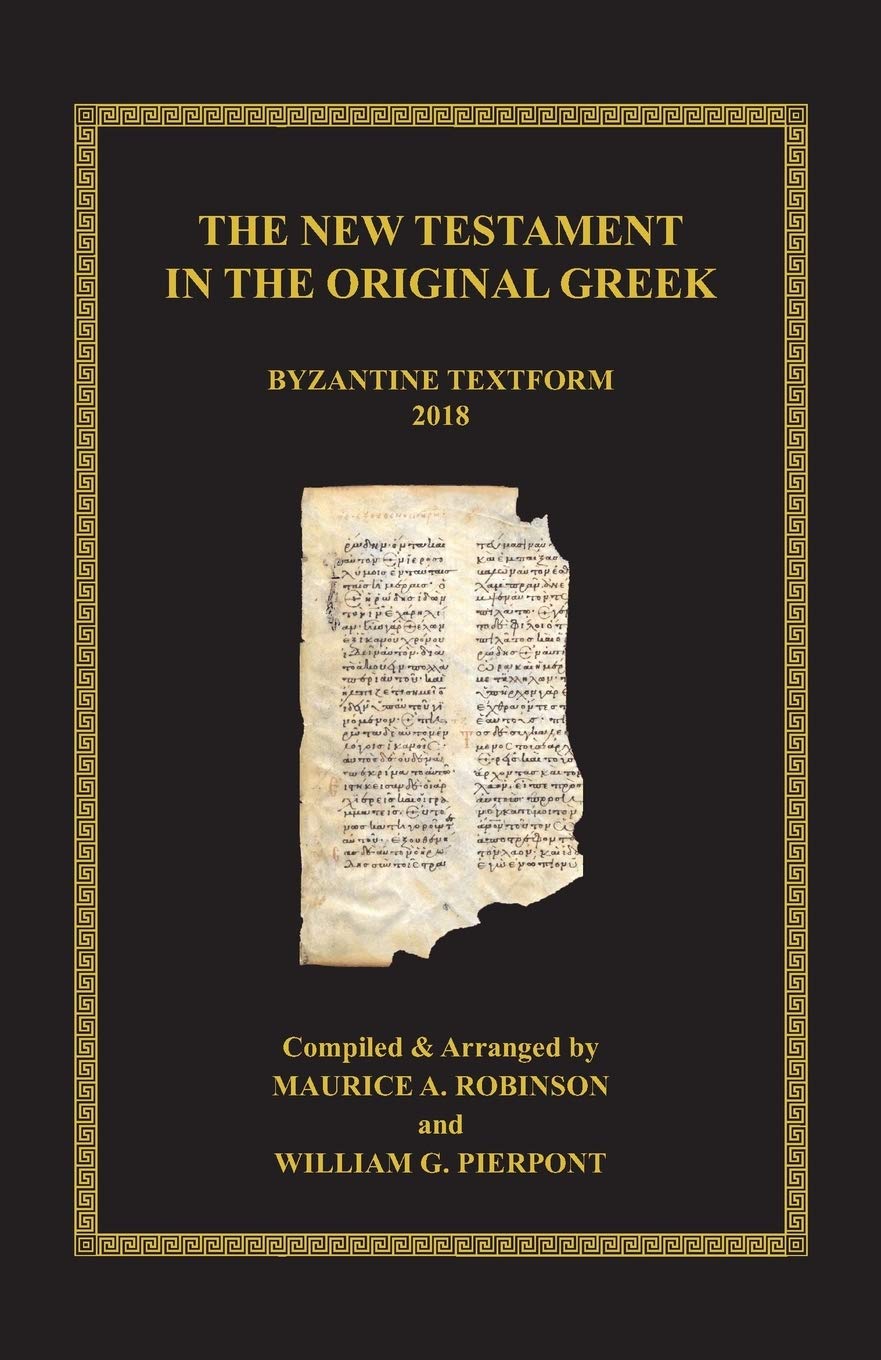 The New Testament in the Original Greek book