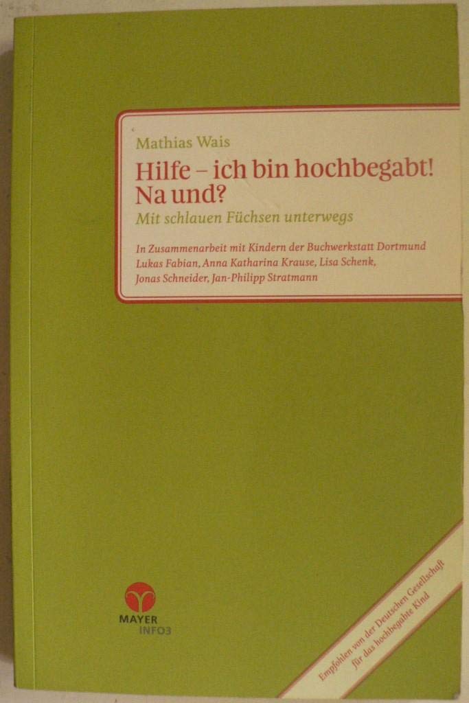 Hilfe - ich bin hochbegabt! Na und? Medicine