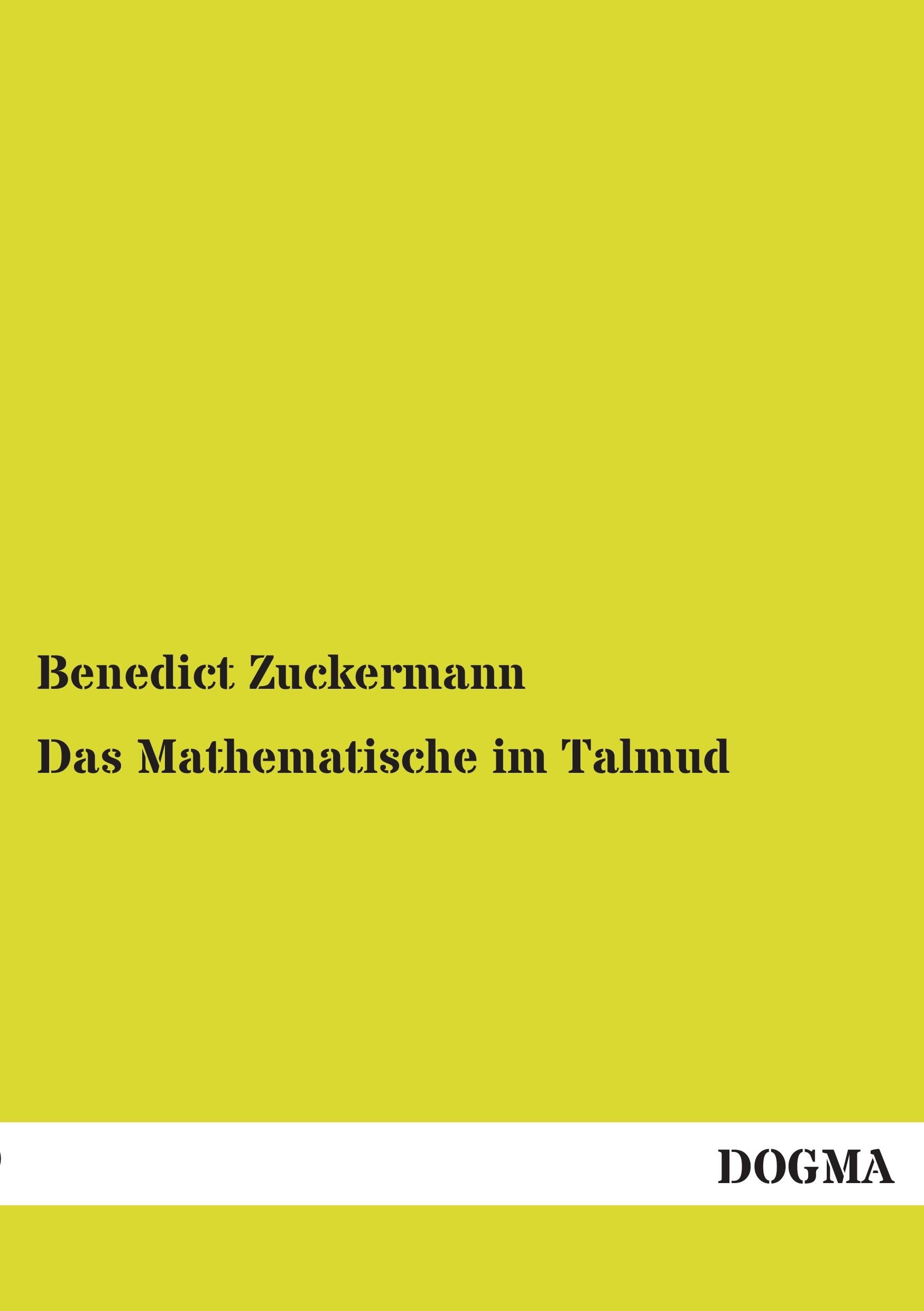 Product Image: Das Mathematische im Talmud