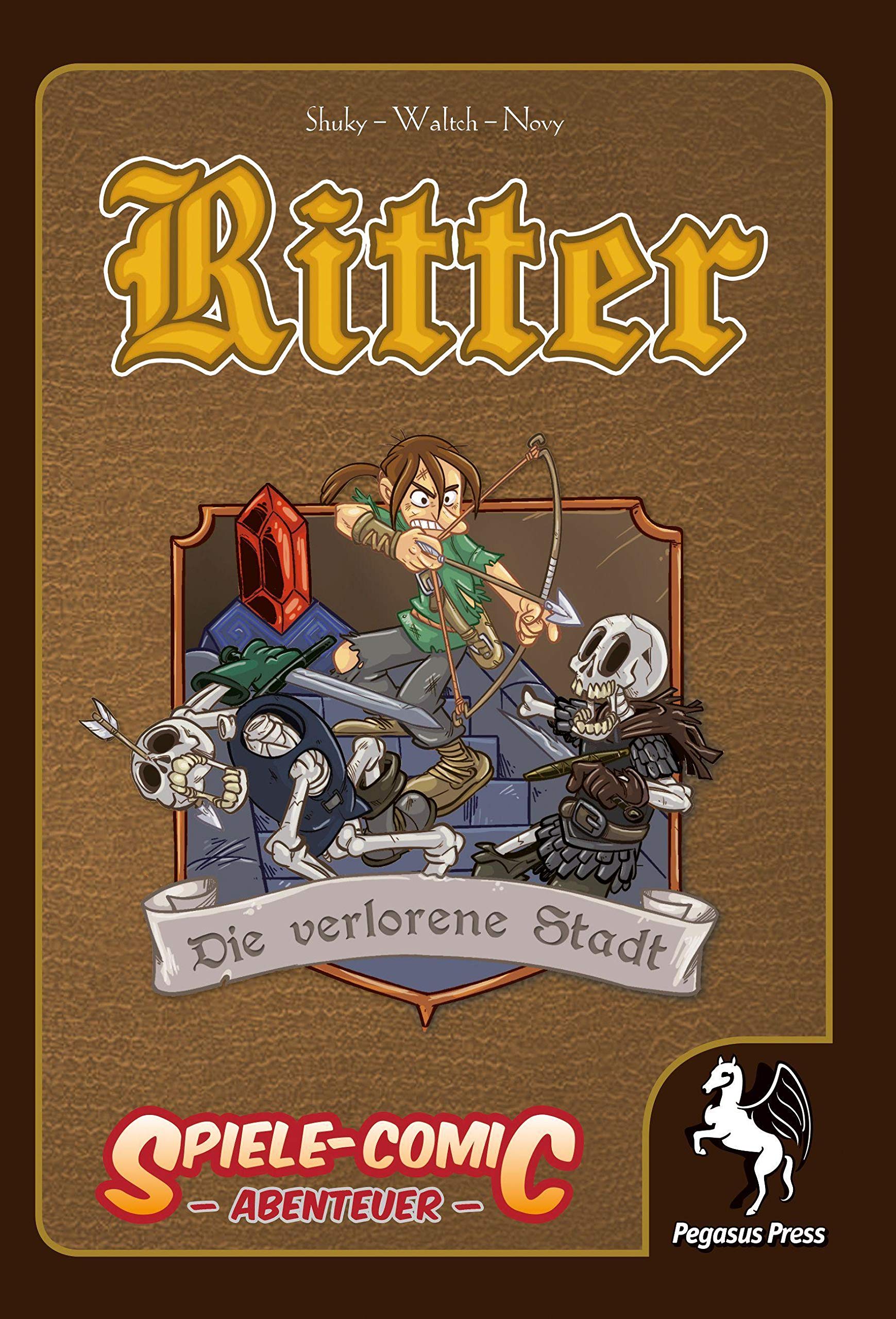 Spiele-Comic Abenteuer: Ritter - Die verlorene Stadt (Hardcover) Leisure & Fun