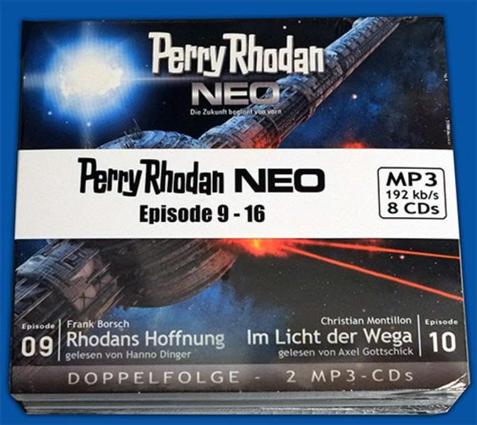 Perry Rhodan NEO Episode 9 - 16: Bundle mit den vier Original-MP3-Doppel-CDs Contemporary literature
