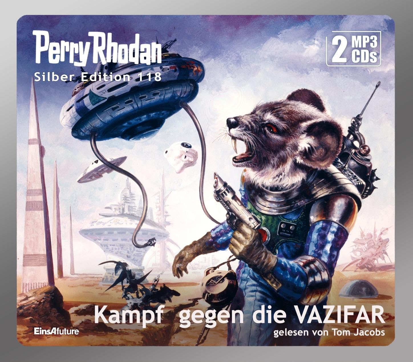 Perry Rhodan Silber Edition 118: Kampf gegen die VAZIFAR (2 MP3-CDs): Ungekürzte Ausgabe, Lesung Contemporary literature