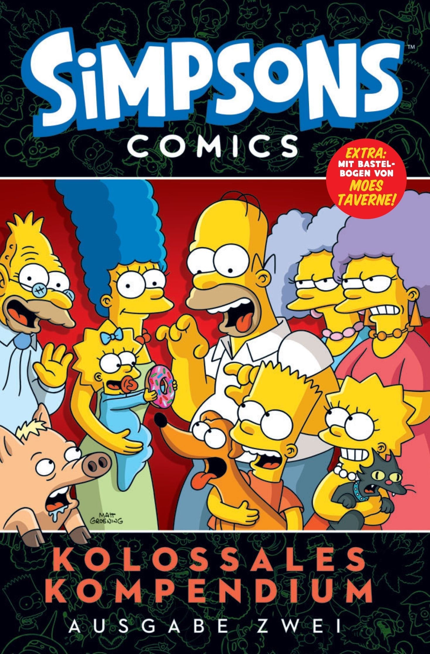 Simpsons Comics Kolossales Kompendium 02 Manga