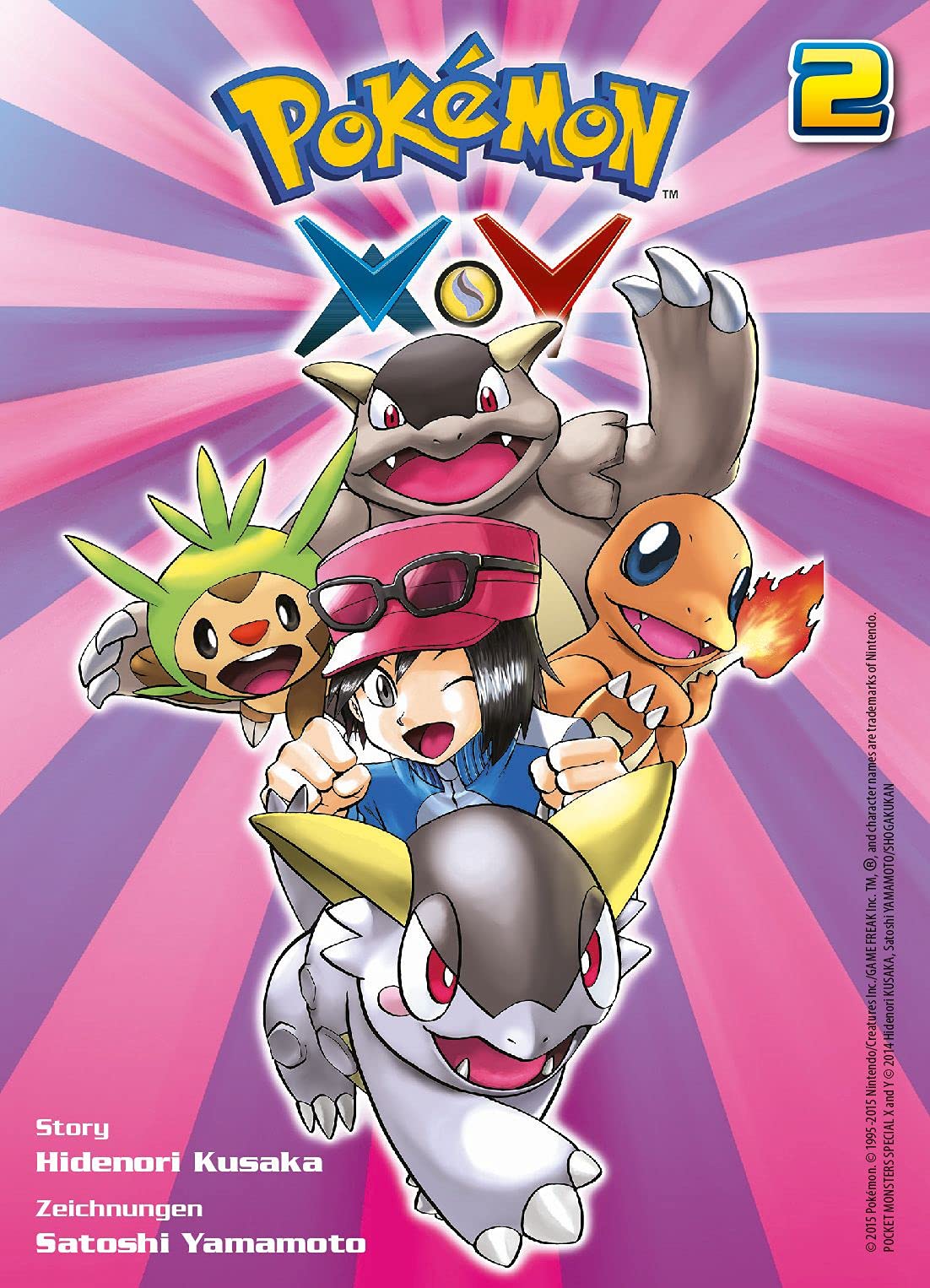 Pokémon X und Y 02 Manga