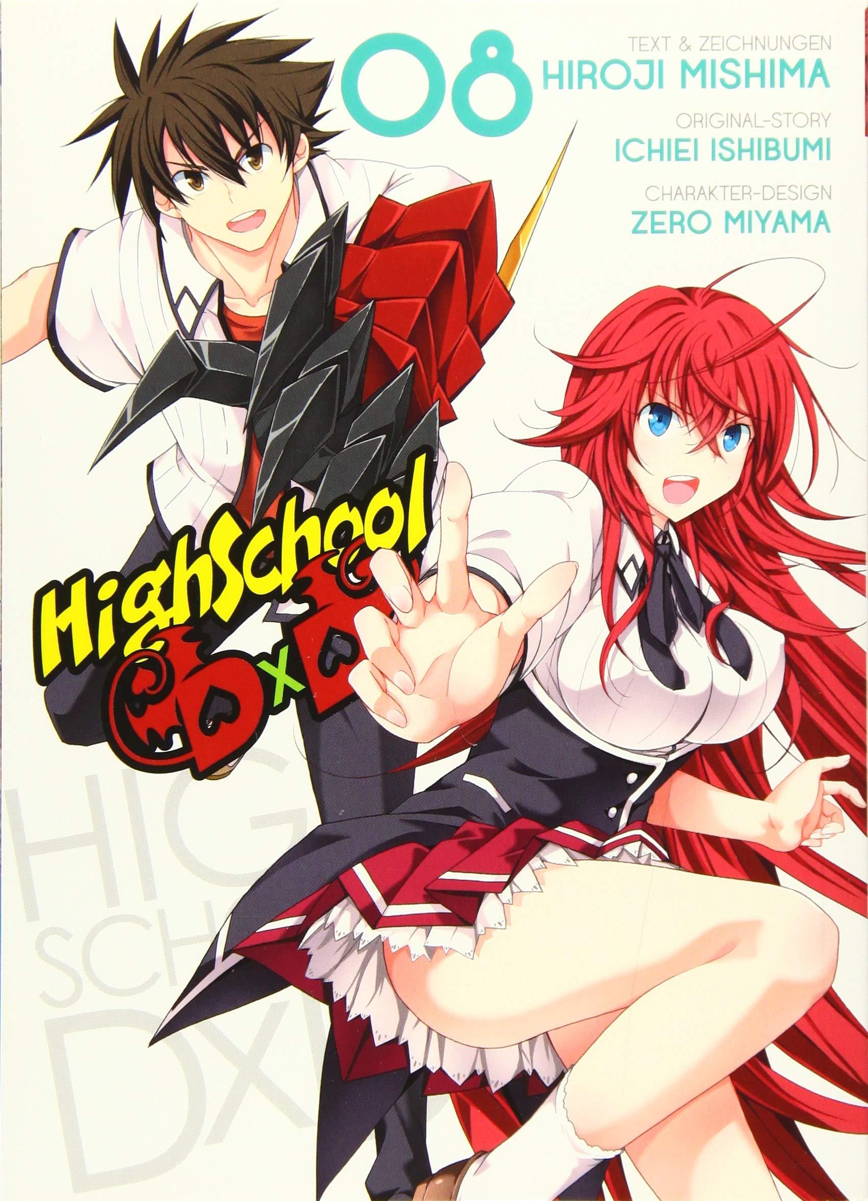 HighSchool DxD 08 Manga
