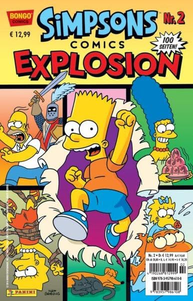 Simpsons Comics Explosion: Bd. 2 Manga