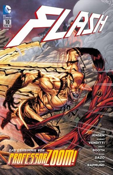 Flash: Bd. 10: Das Geheimnis von Professor Zoom Manga