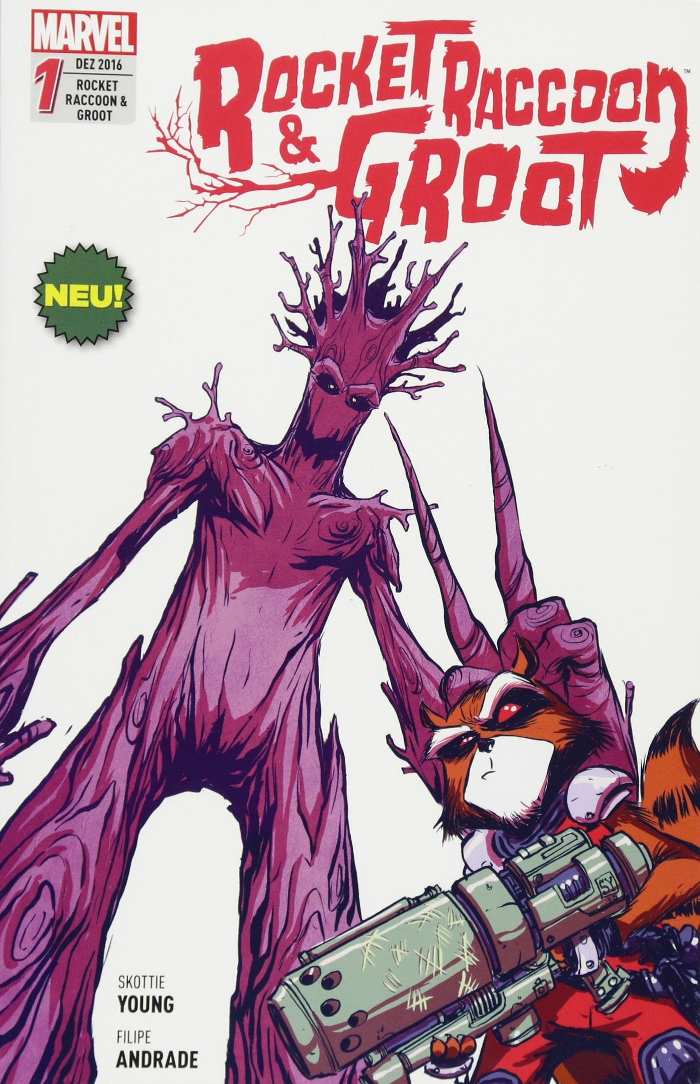 Rocket Raccoon & Groot 01 Manga