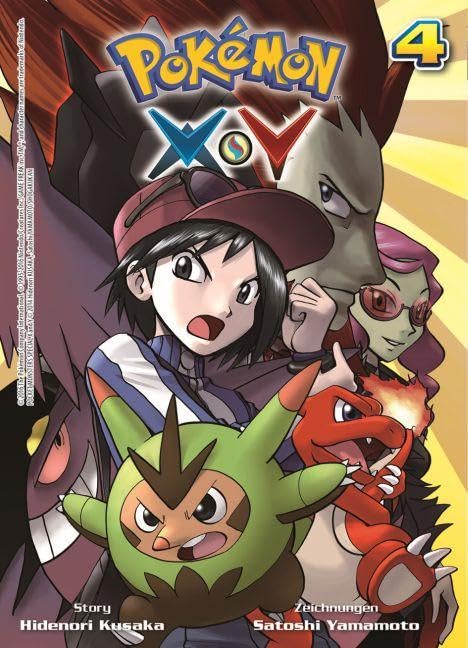 Pokémon X und Y 04 Manga