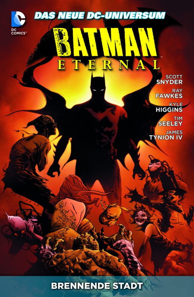 Batman Eternal 05: Brennende Stadt Manga