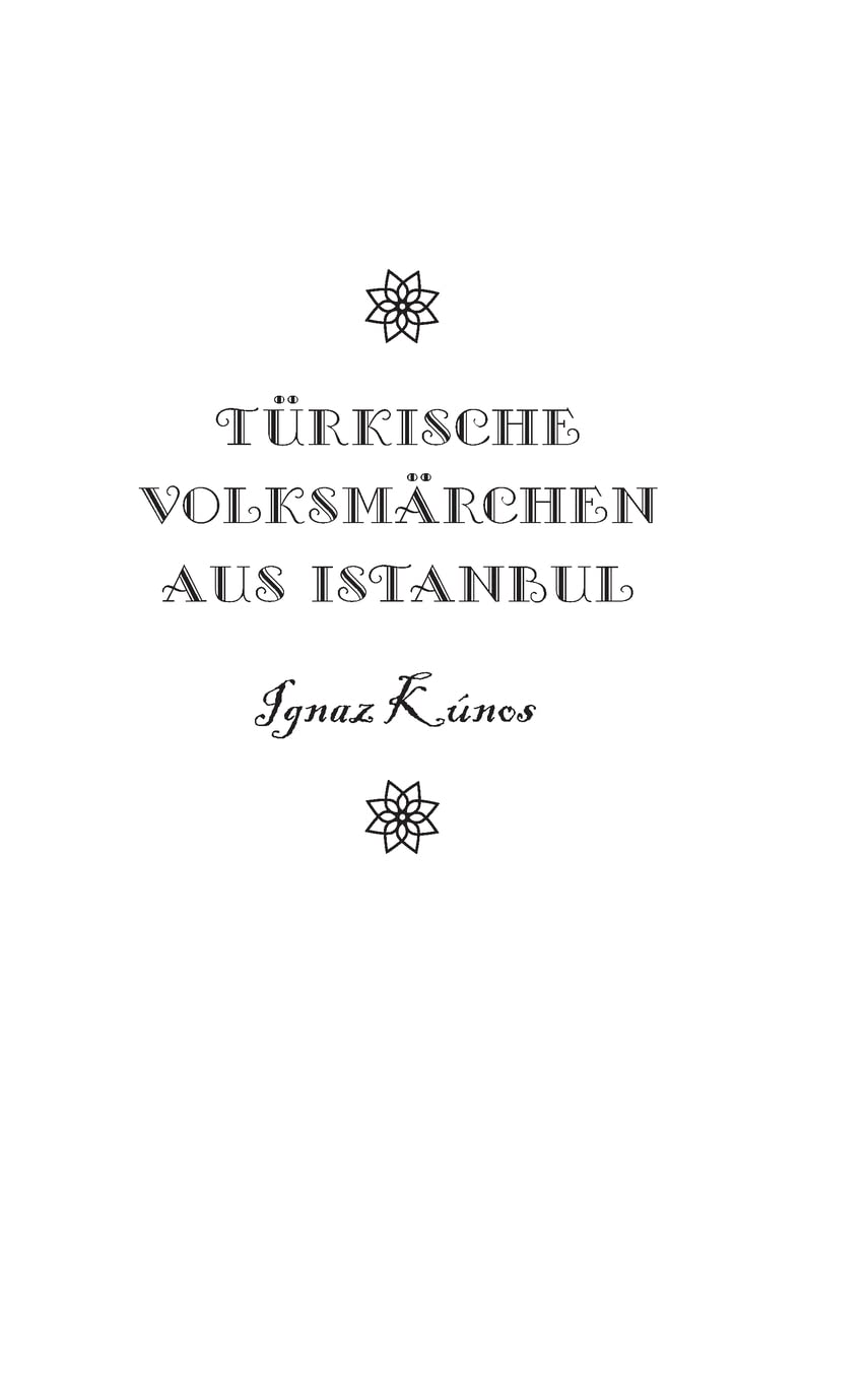 Türkische Volksmärchen aus Istanbul Fairy Tales & Legends