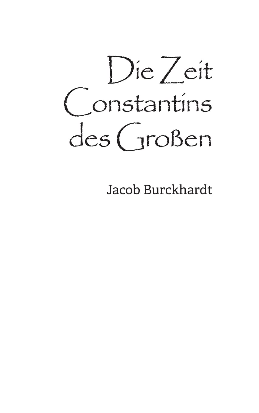 Product Image: Die Zeit Constantins des Großen