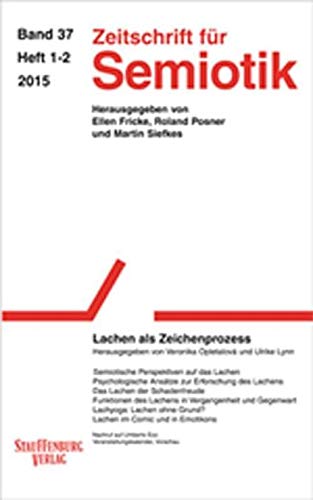 Zeitschrift für Semiotik / Lachen als Zeichenprozess Reference Books