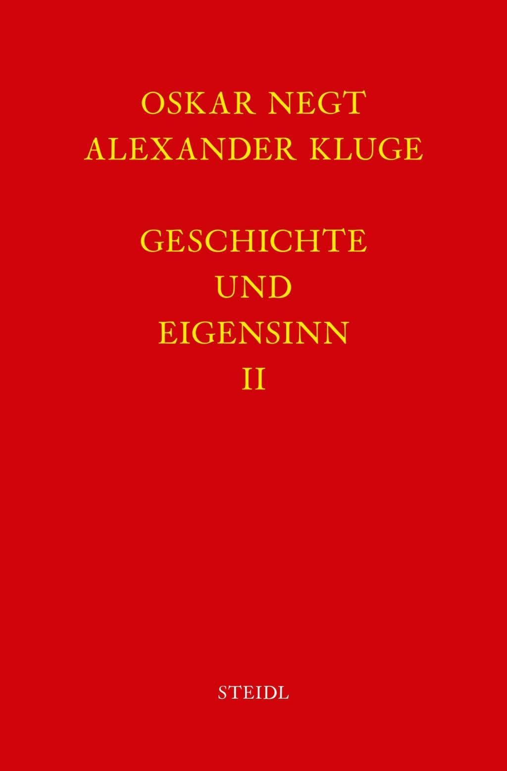 Werkausgabe Bd. 6.2 / Geschichte und Eigensinn II: Deutschland als Produktionsöffentlichkeit Law
