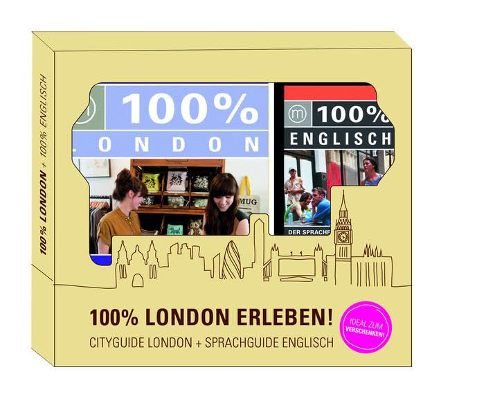 100% London erleben!: 100% Cityguide London + 100% Sprachguide Englisch: 100% Cityguide London + 100% Sprachguide Englisch. Mit App Leisure, Home & Garden