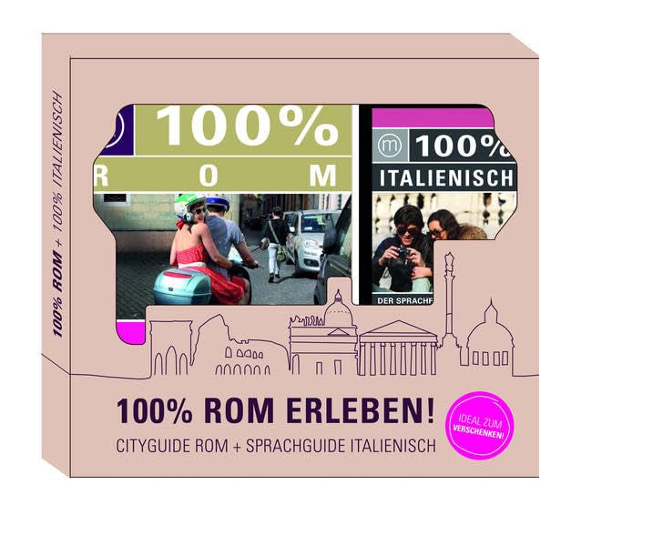 100% Rom erleben!: 100% Cityguide Rom + 100% Sprachguide Italienisch: 100% Cityguide Rom + 100% Sprachguide Italienisch. Mit App Leisure, Home & Garden