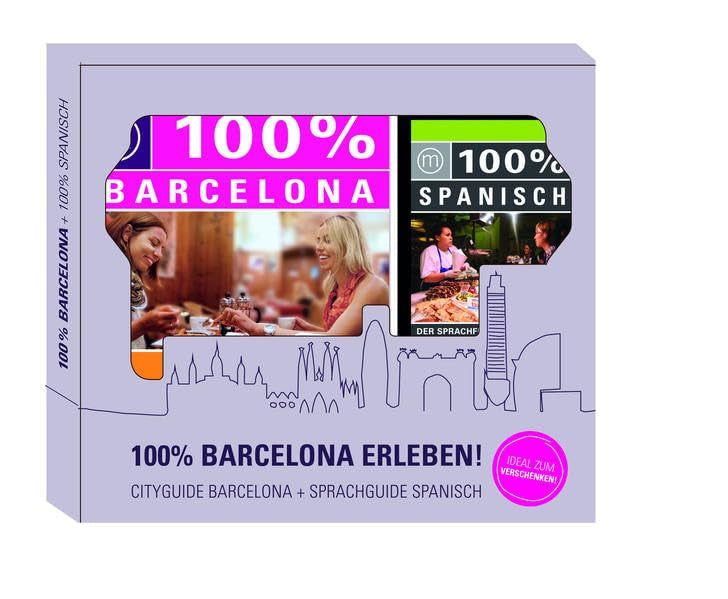 100% Barcelona erleben!: 100% Cityguide Barcelona + 100% Sprachguide Spanisch: 100% Cityguide Barcelona + 100% Sprachguide Spanisch. Mit App Leisure, Home & Garden
