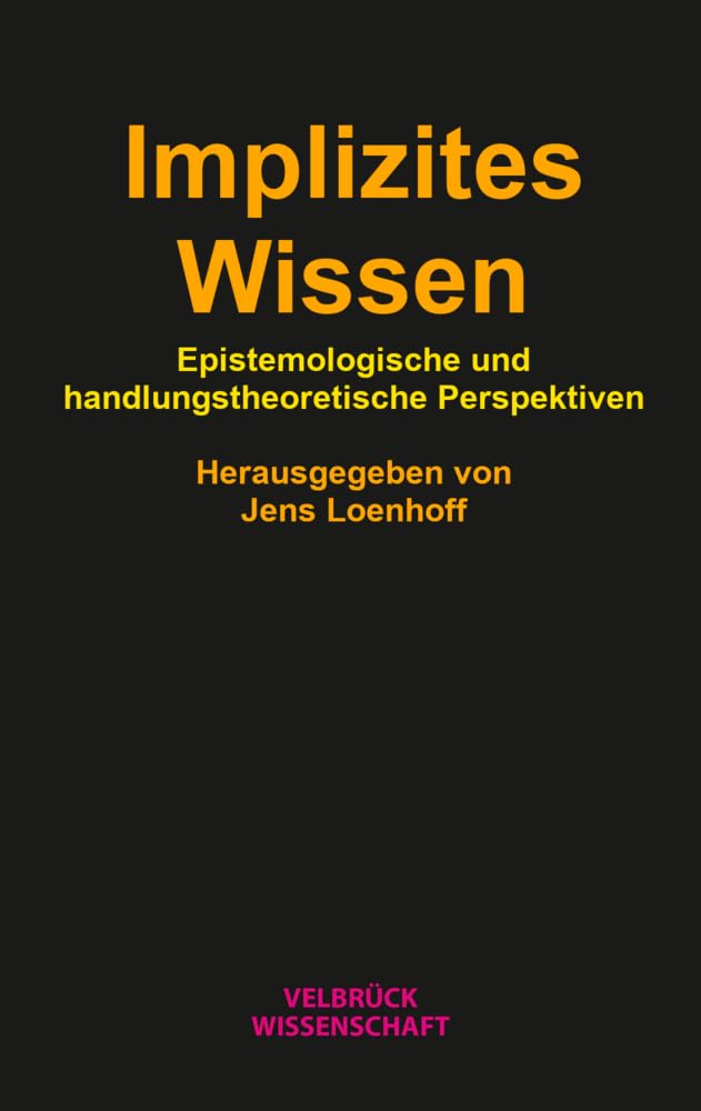 Implizites Wissen Social Sciences Books