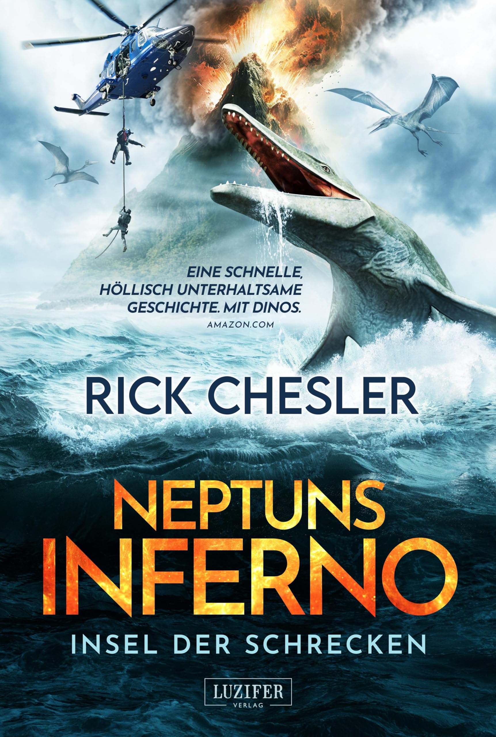NEPTUNS INFERNO - INSEL DER SCHRECKEN: Roman Action & Adventure