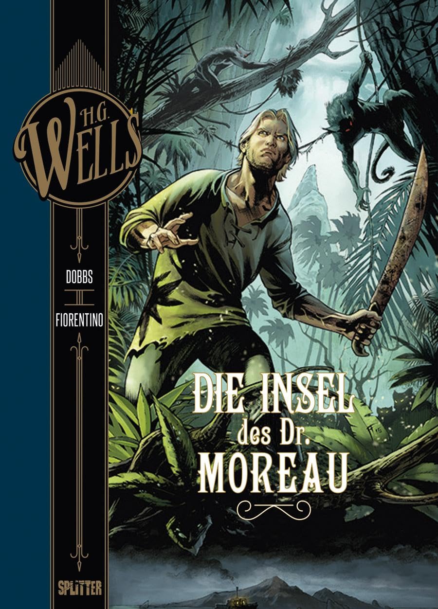 H.G. Wells. Band 4: Die Insel des Dr. Moreau Manga