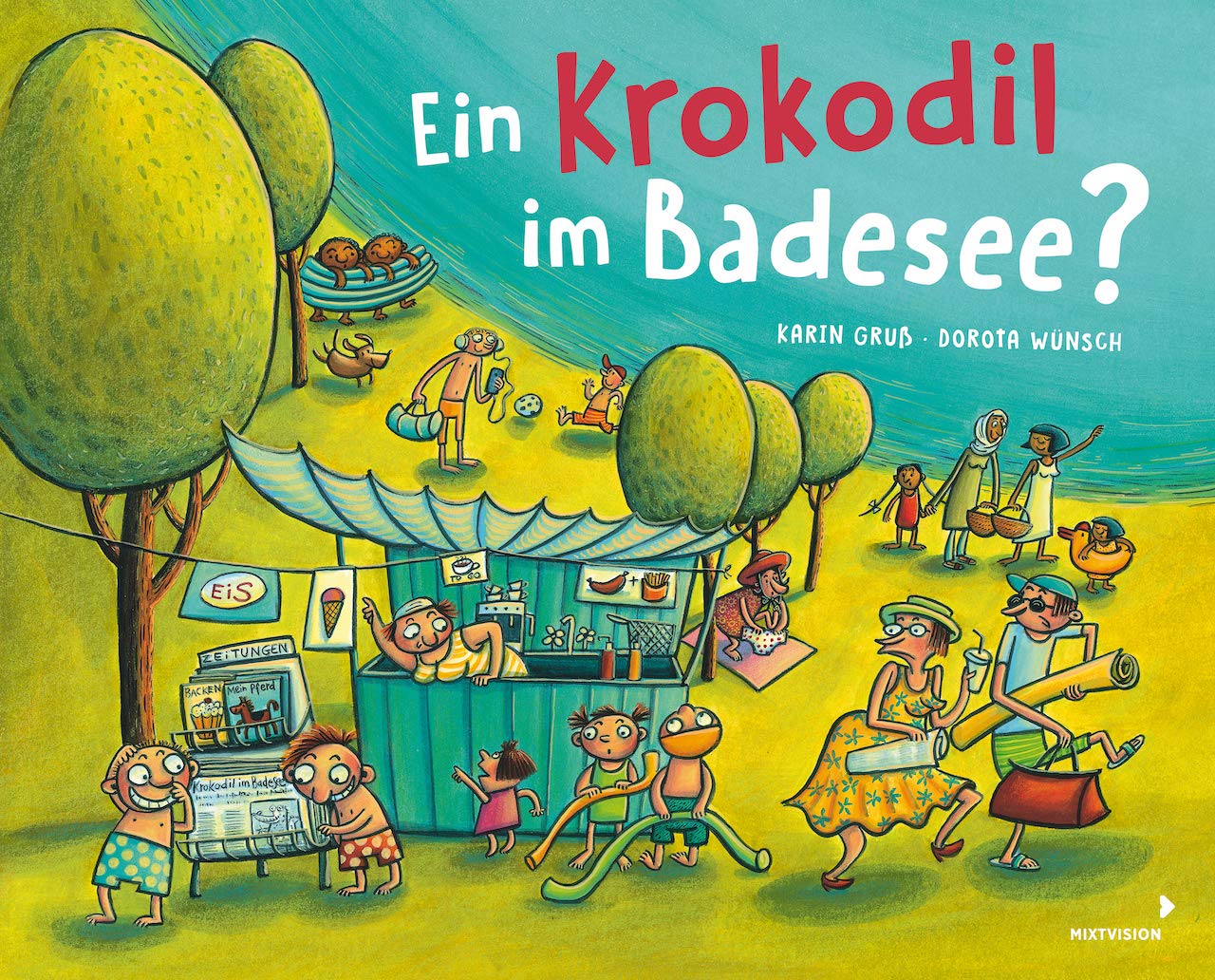 Ein Krokodil im Badesee? Non-fiction books for kids