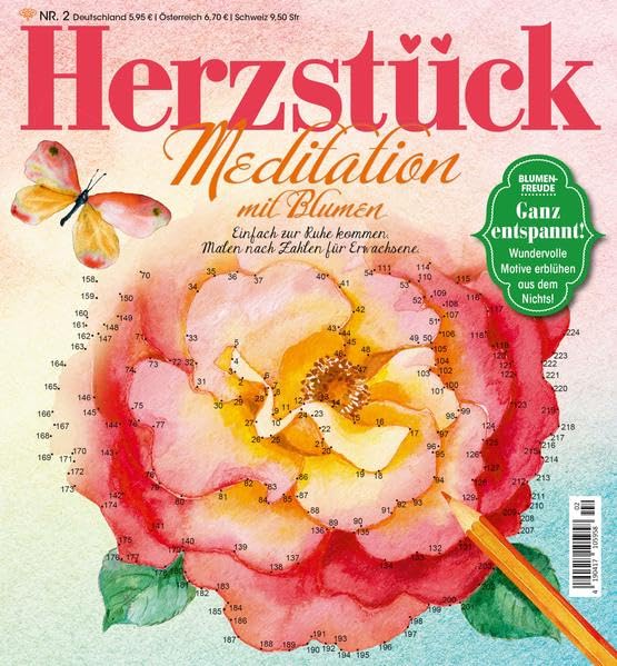 Herzstück Meditation: Malbuch Books