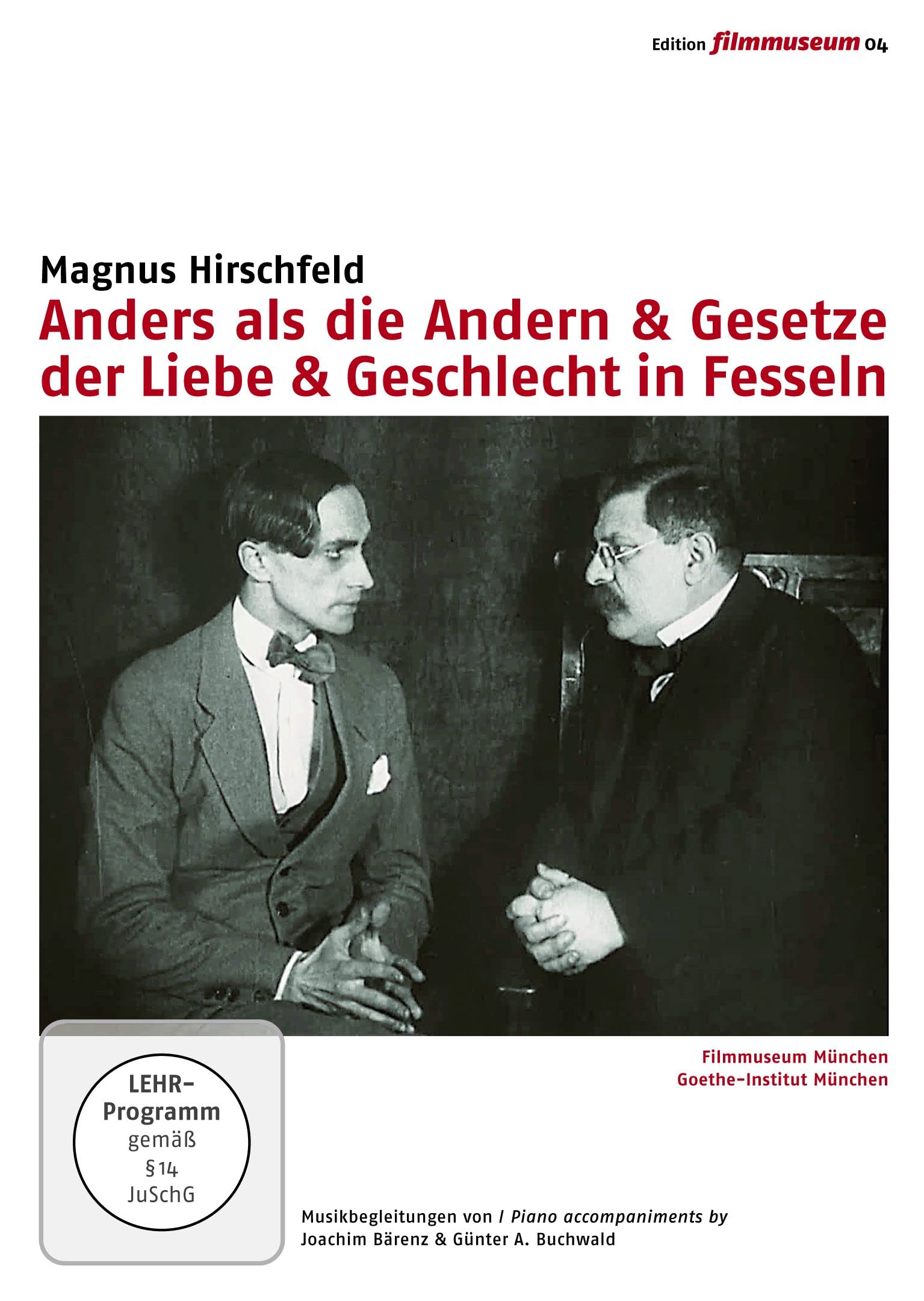 Anders als die Andern + Gesetze der Liebe + Geschlecht in Fesseln Films