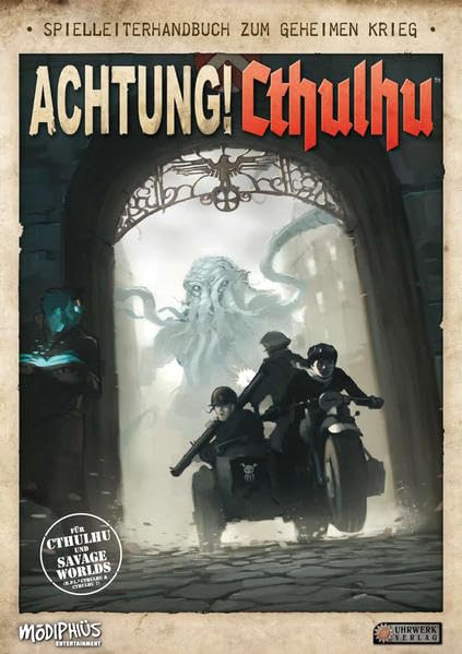 Achtung! Cthulhu - Spielleiterhandbuch: Spielleiterhandbuch zum Geheimen Krieg Books
