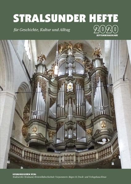 Stralsunder Hefte 2020: für Geschichte, Kultur und Alltag – Septemberausgabe (Stralsunder Hefte: für Geschichte, Kultur und Alltag) Essays & Short Stories
