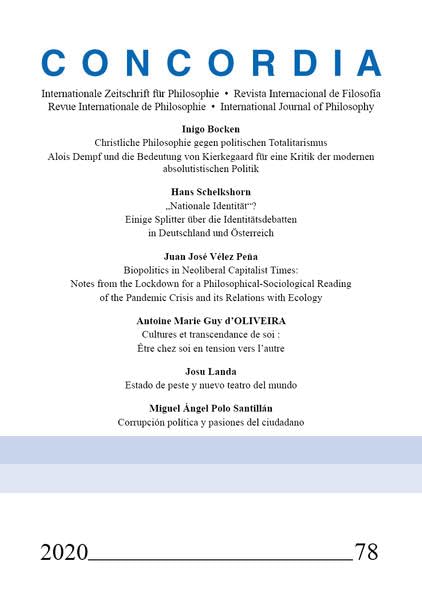 Concorida – Internationale Zeitschrift für Philosophie Heft 78 (Concordia Internationale Zeitschrift für Philosophie: Reihe Monographien) Philosophy