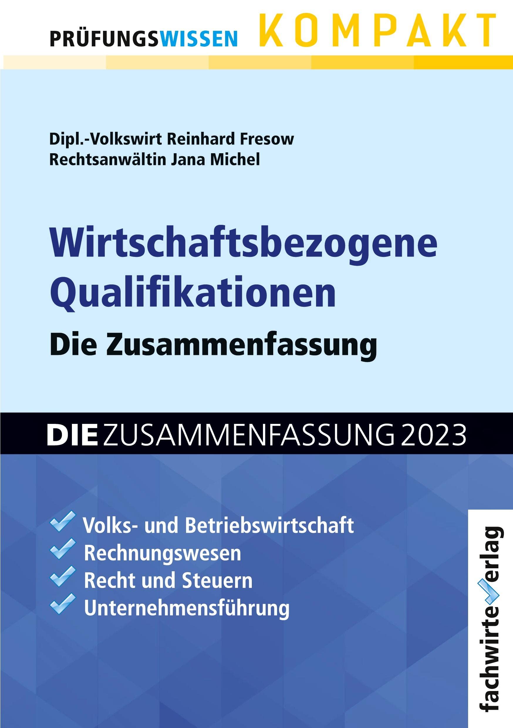 Wirtschaftsbezogene Qualifikationen Law