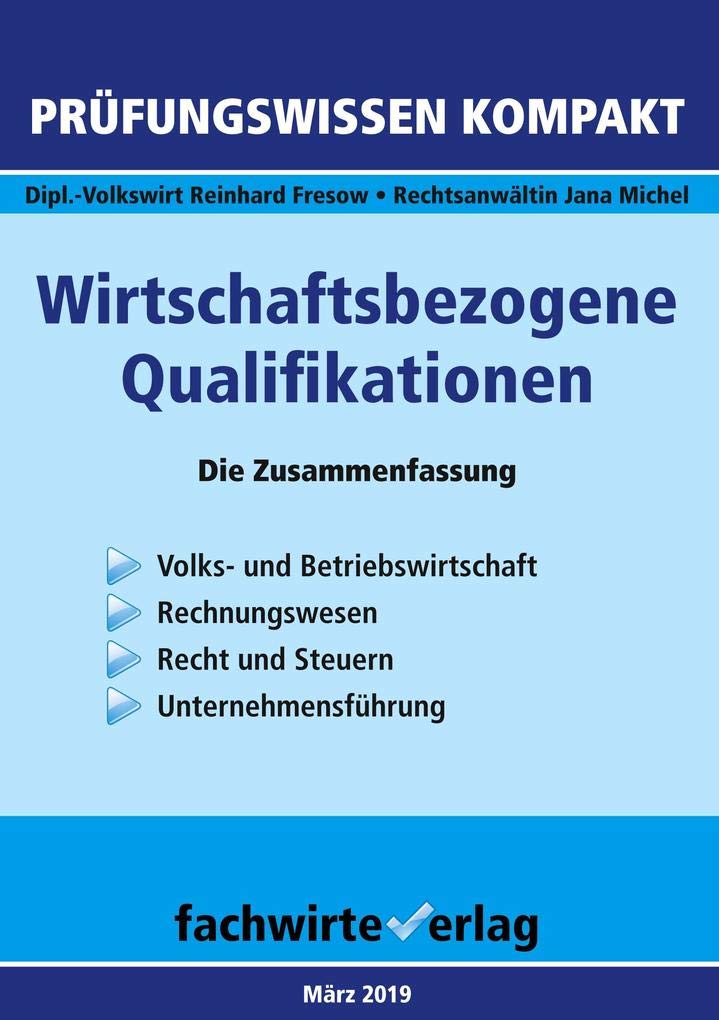 Wirtschaftsbezogene Qualifikationen Law