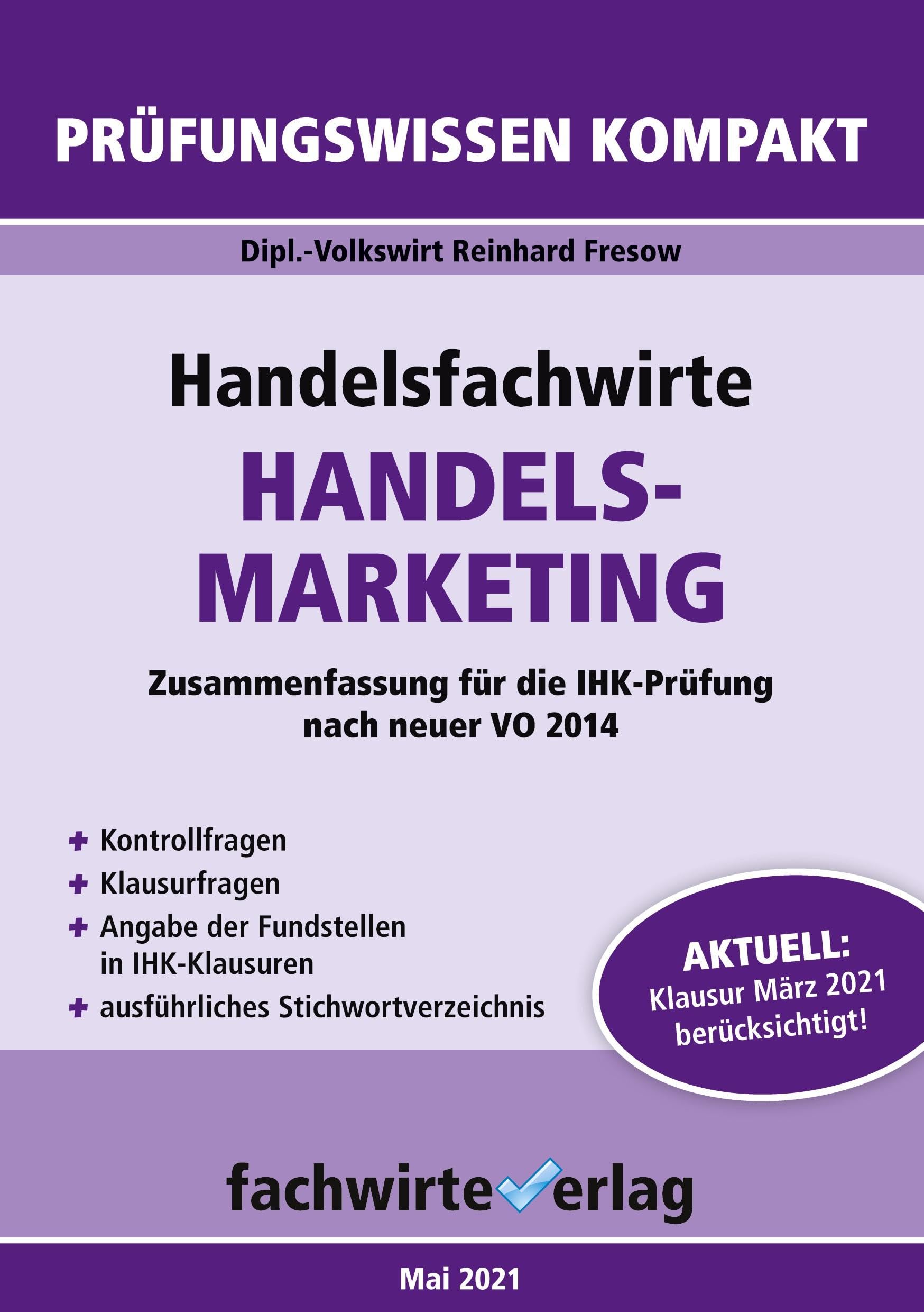 Handelsfachwirte: Handelsmarketing Law