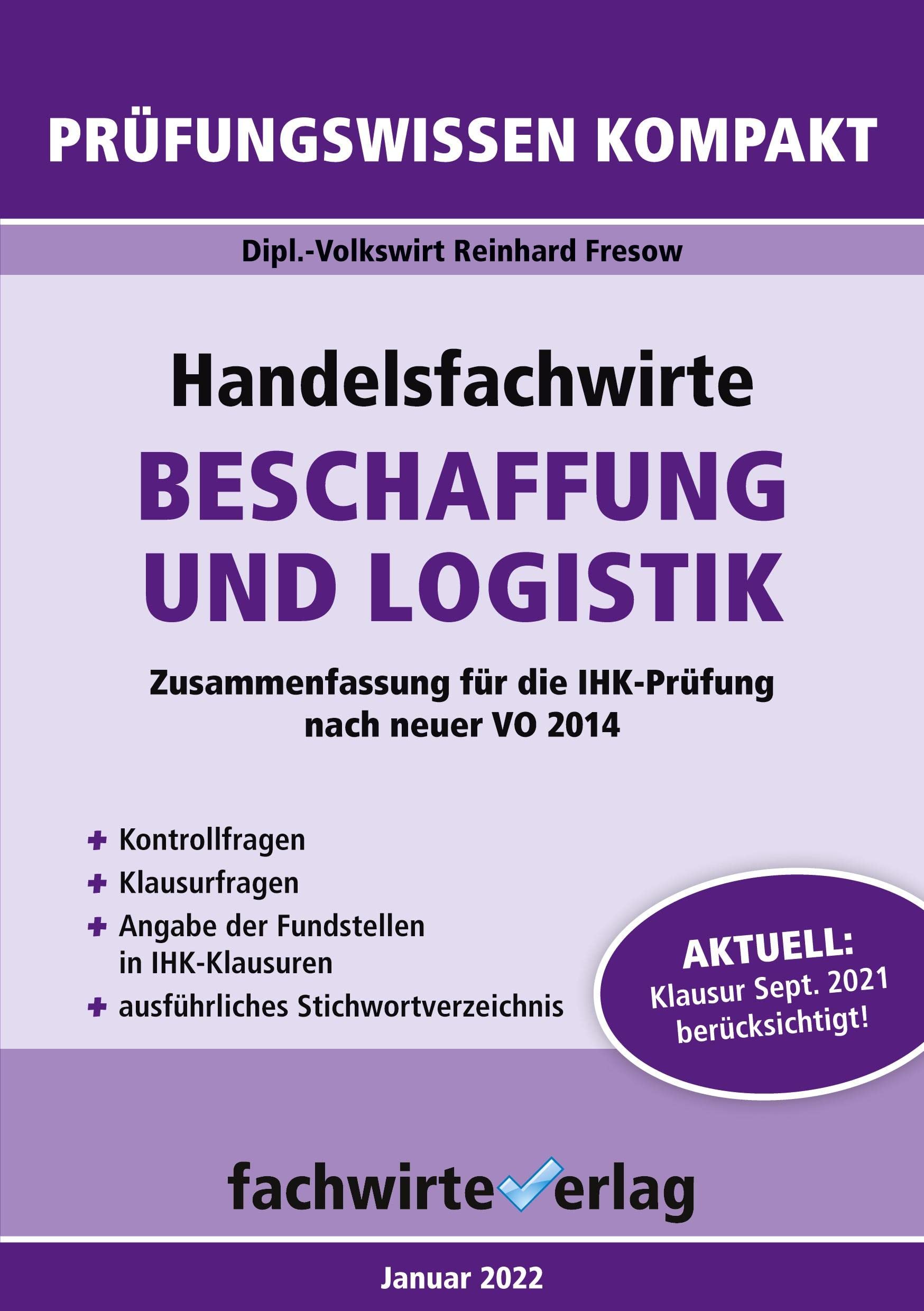 Handelsfachwirte: Beschaffung und Logistik Law