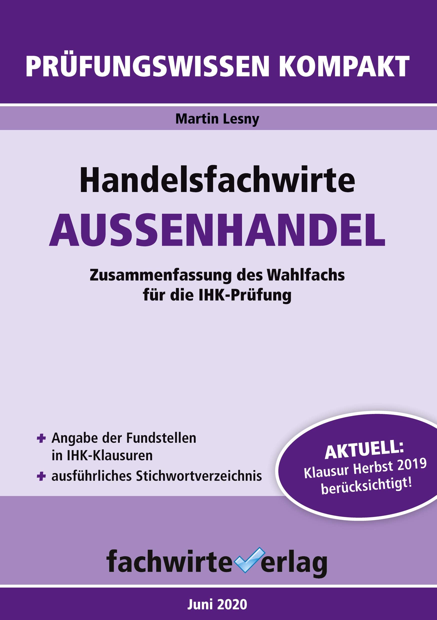 Product Image: Handelsfachwirte: Aussenhandel