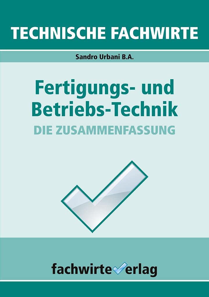Product Image: Urbani, S: Technische Fachwirte
