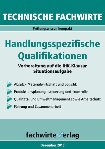 TFW: Handlungsspezifische Qualifikationen: Prüfungswissen kompakt für die IHK-Klausur Law